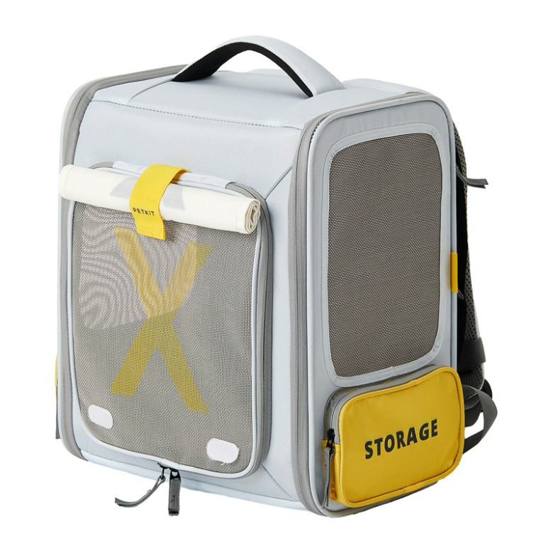 Petkit Pet Carrier állathordozó hátizsák (szürke)