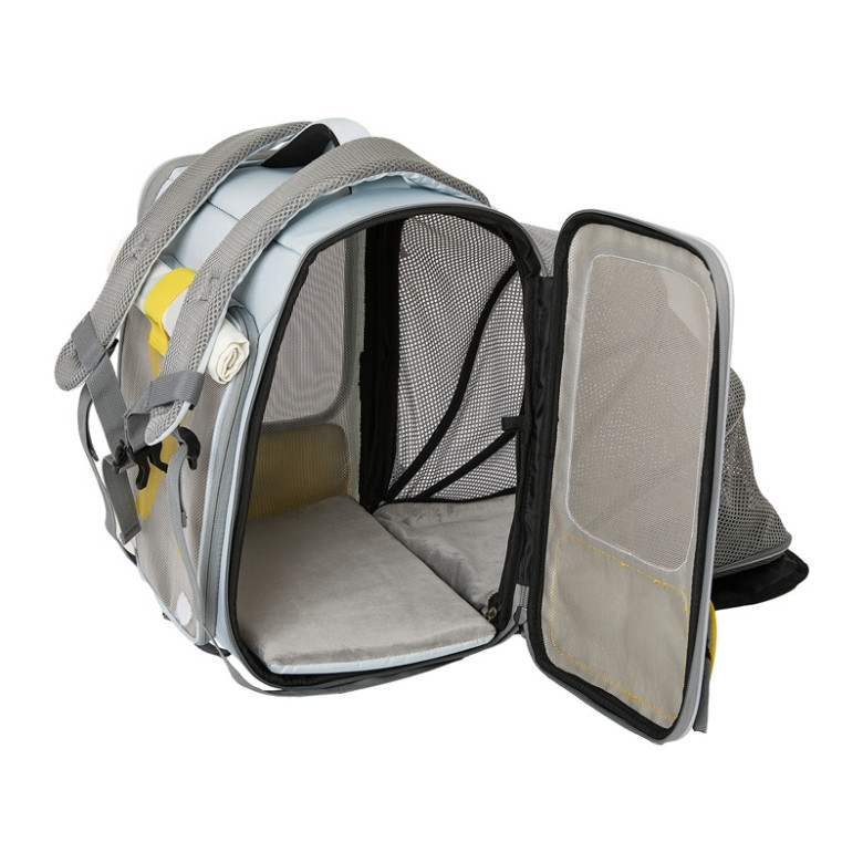 Petkit Pet Carrier állathordozó hátizsák (szürke)