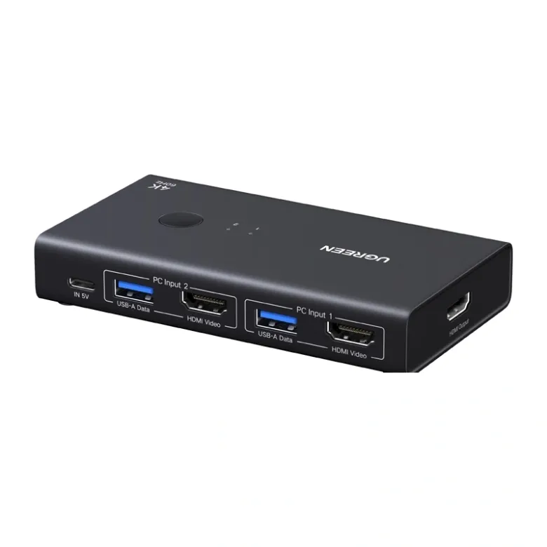 KVM switch 75246 AK502 2 inputs 1 output