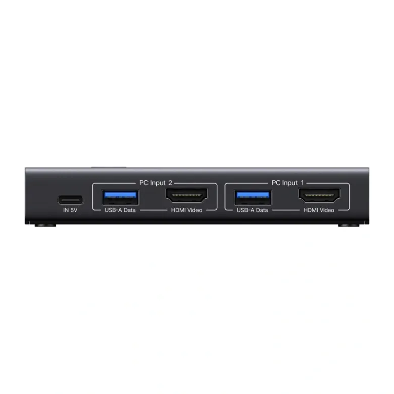 KVM switch 75246 AK502 2 inputs 1 output