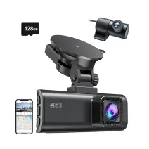 REDTIGER F7NP WiFi 4K + 1080p 128 GB-os fedélzeti kamera