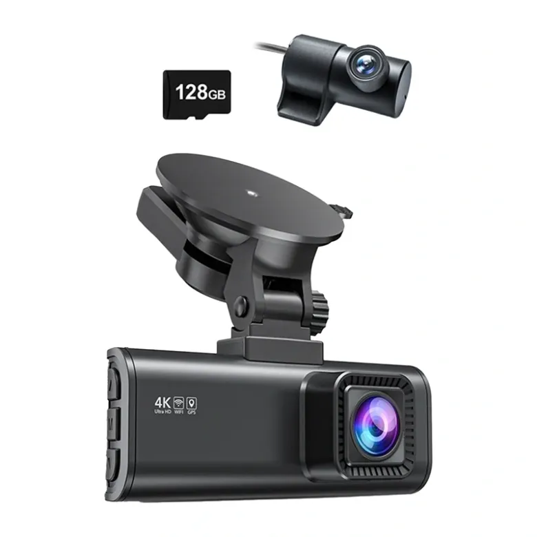 REDTIGER F7NP WiFi 4K + 1080p 128 GB-os fedélzeti kamera