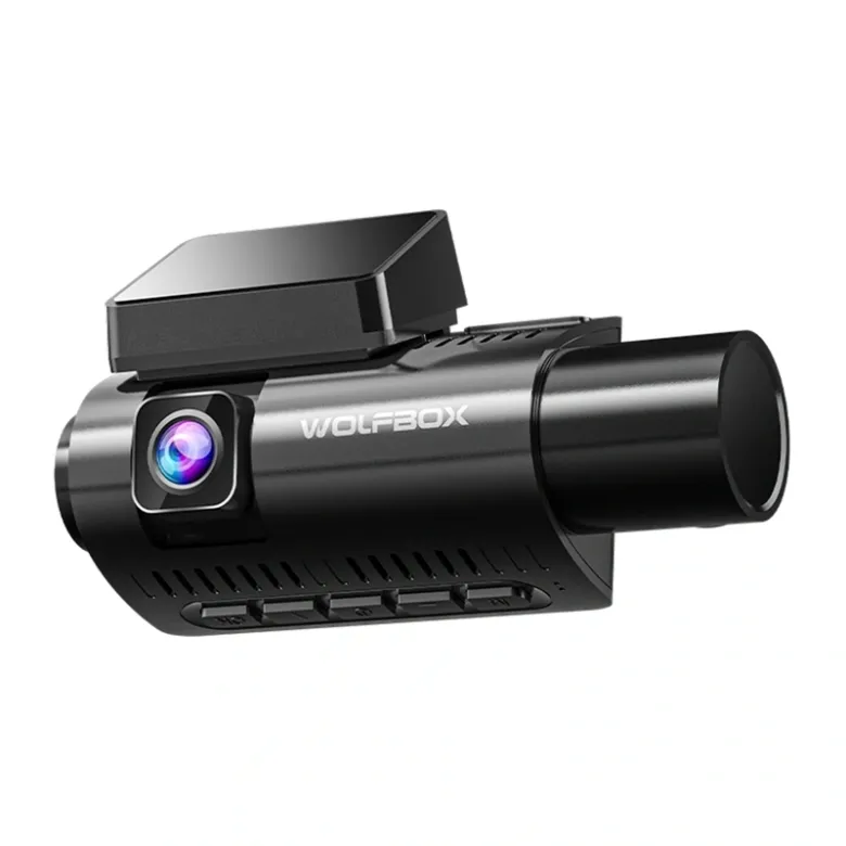 WOLFBOX i07 WiFi 2,5K + 1080p fedélzeti kamera