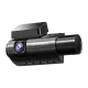 WOLFBOX i07 WiFi 2,5K + 1080p fedélzeti kamera