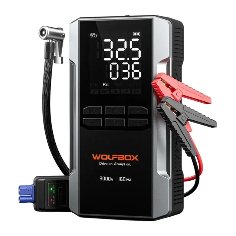 WOLFBOX MegaVolt 16 Air 16 000 mAh, 3 000 A indítósegítő