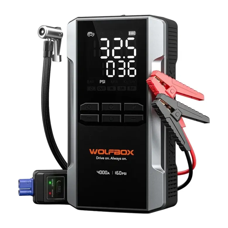 WOLFBOX MegaVolt 24 Air 24 000 mAh 4 000 A indítósegítő
