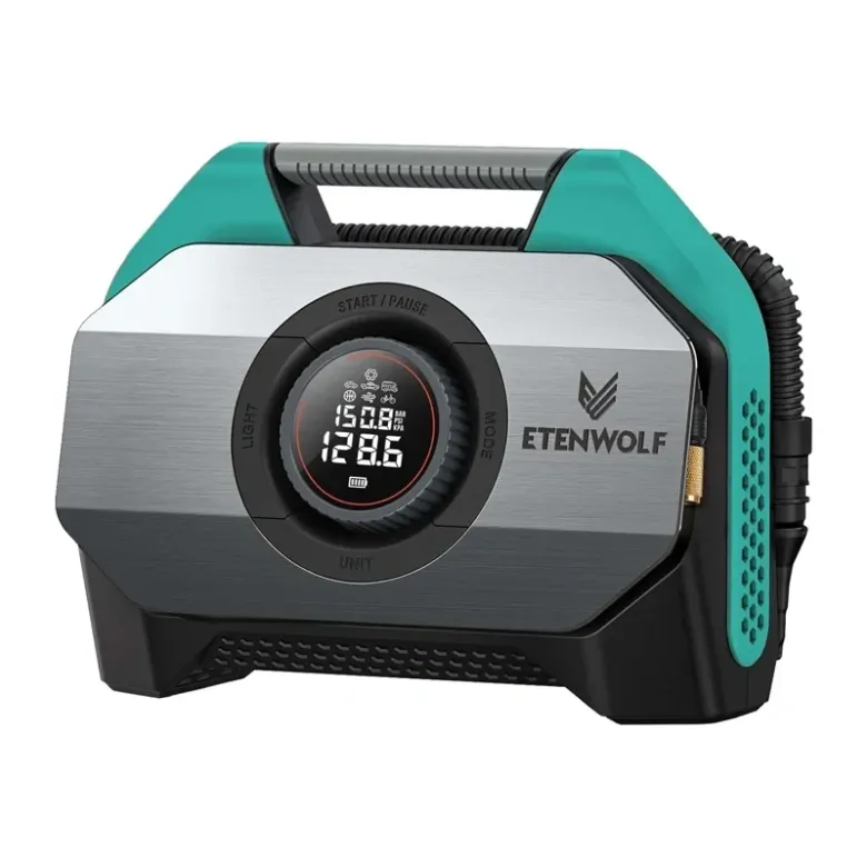 Car compressor Etenwolf S6 11.03bar 19200mAh (blue)
