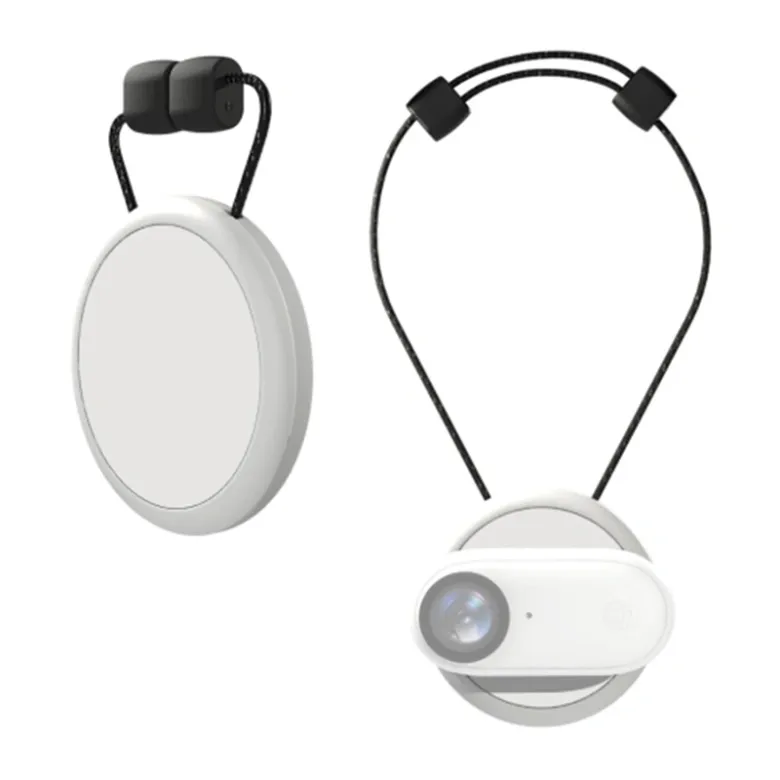 Magnetic holder Puluz Insta360 GO 3/GO 3S (white)