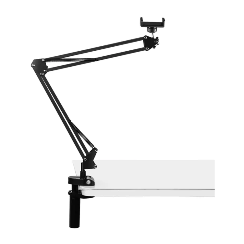 Mount Puluz Live Broadcast Articulating Arm with Phone Clamp (Black)