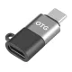 Adapter Puluz  8 Pin–USB-C OTG (black)
