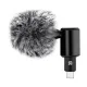 Lavalier microphone Puluz PU425 1.5m USB-C