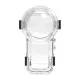 Case Puluz Quick Release 60m Waterproof Diving Case for Insta360 X5 (transparent)