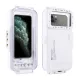 Case Puluz 45m Waterproof Diving Case for iPhone Underwater Photo Video (white)