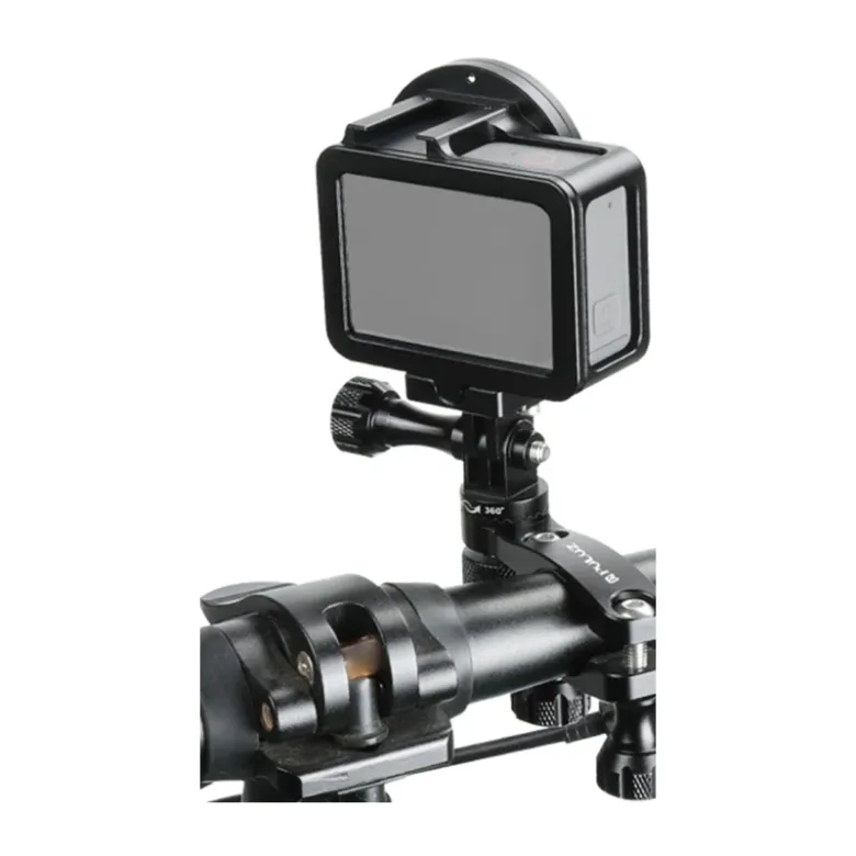 Mount Puluz 360 Degree Aluminum Handlebar Adapter for Action Cameras (black)