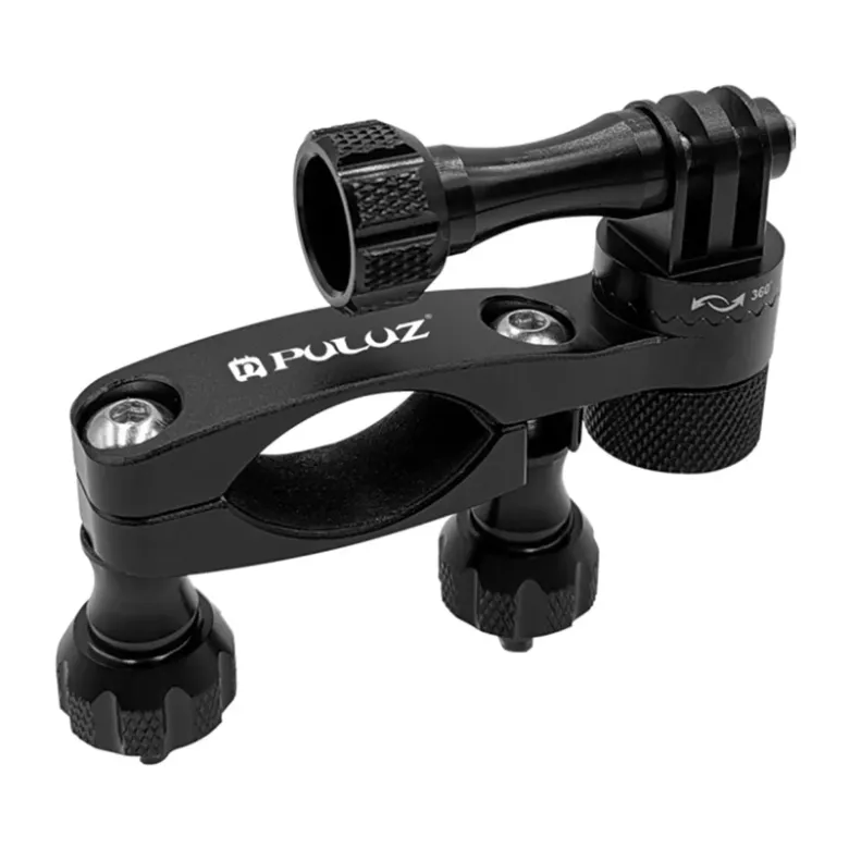 Mount Puluz 360 Degree Aluminum Handlebar Adapter for Action Cameras (black)