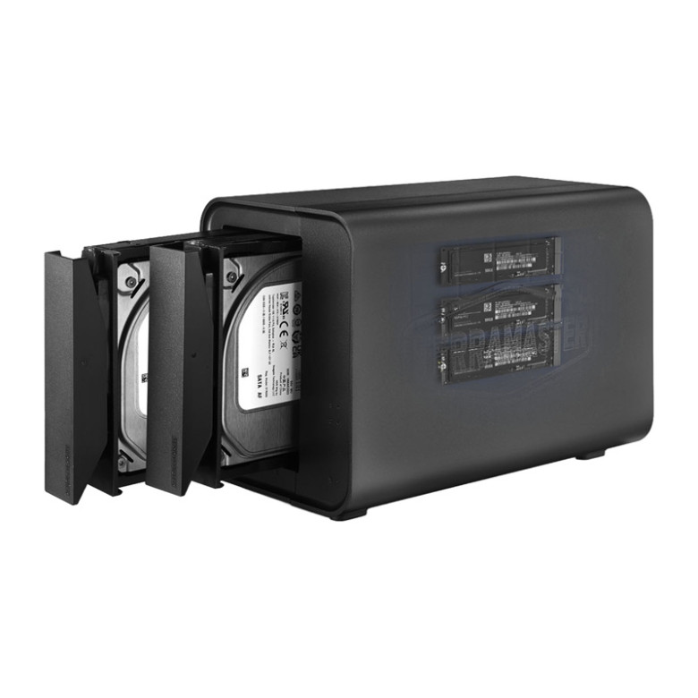 TERRAMASTER D5 hibrid, 5 rekeszes DAS-ház