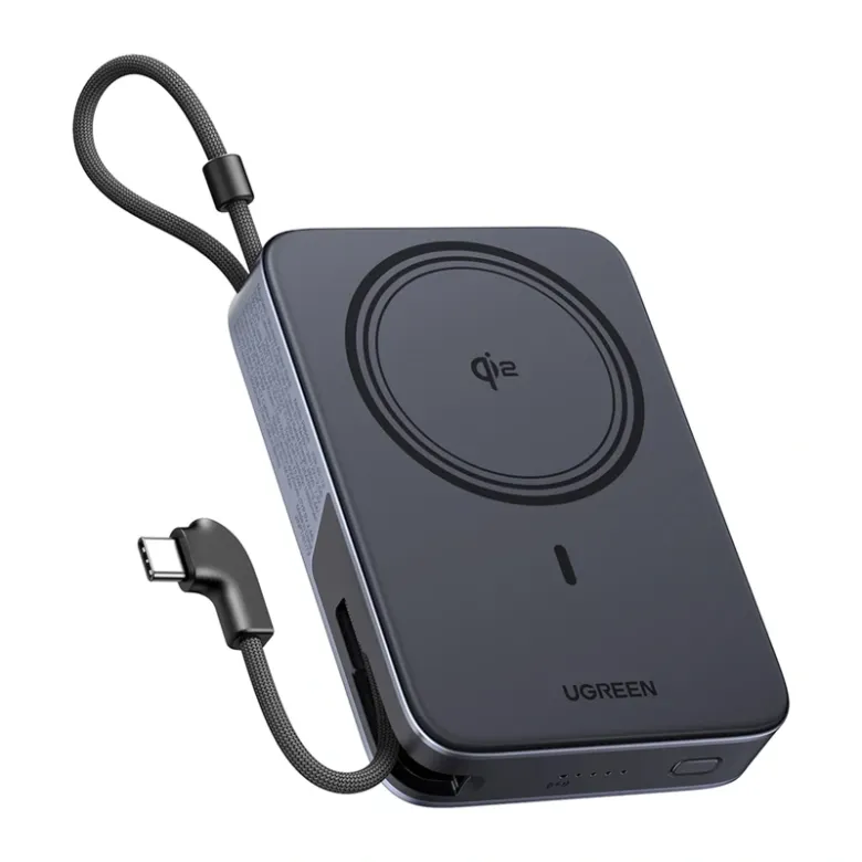 Magnetic powerbank UGREEN PB568 10000mAh 30W (gray)