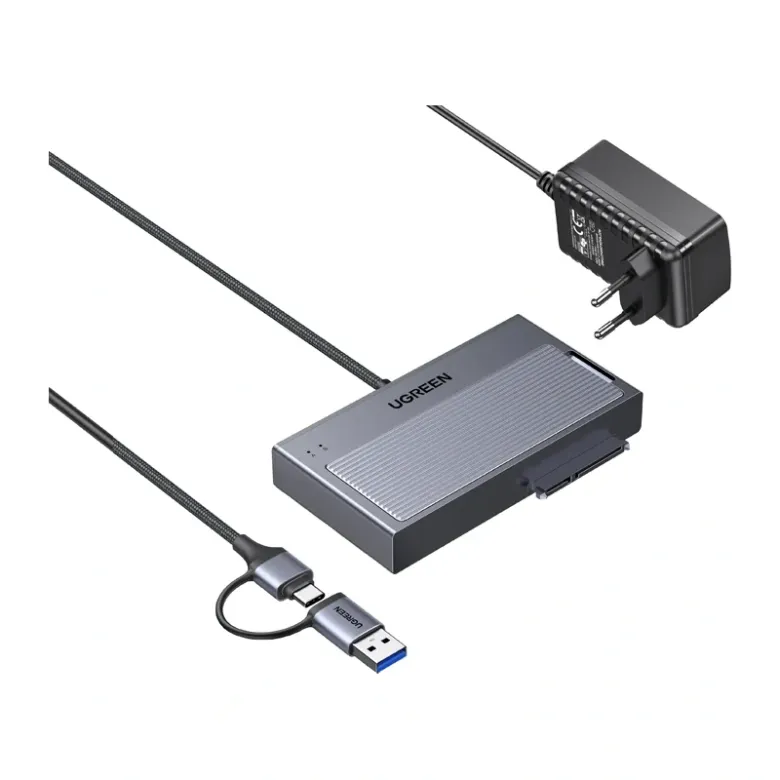 Cable UGREEN D320 M.2 NVMe/SATA USB 3.2 USB–USB-C