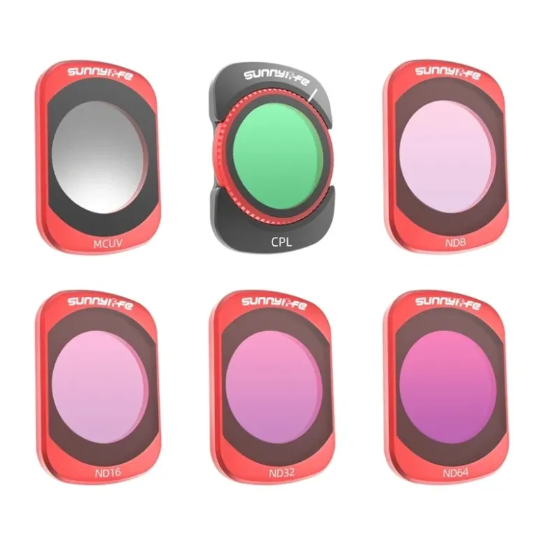 Filter set Sunnylife Pocket 4/Pocket 3 MCUV CPL ND8/16/32/64