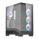 DarkFlash K430 számítógép-ház + 6 ventilátor (fekete) DarkFlash K430 számítógép-ház + 6 ventilátor (fekete)