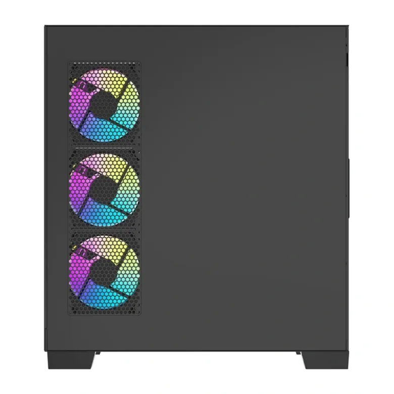 DarkFlash K430 számítógép-ház + 6 ventilátor (fekete)