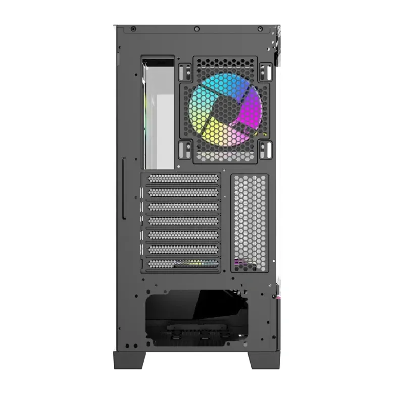 DarkFlash K430 számítógép-ház + 6 ventilátor (fekete)