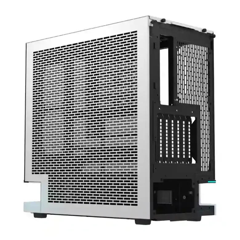 DarkFlash F1 ATX számítógép-ház + 6 ventilátor (fehér)