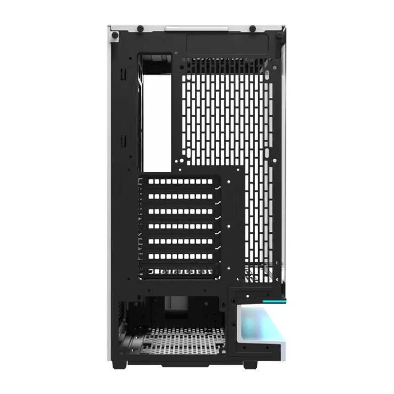 DarkFlash F1 ATX számítógép-ház + 6 ventilátor (fehér)