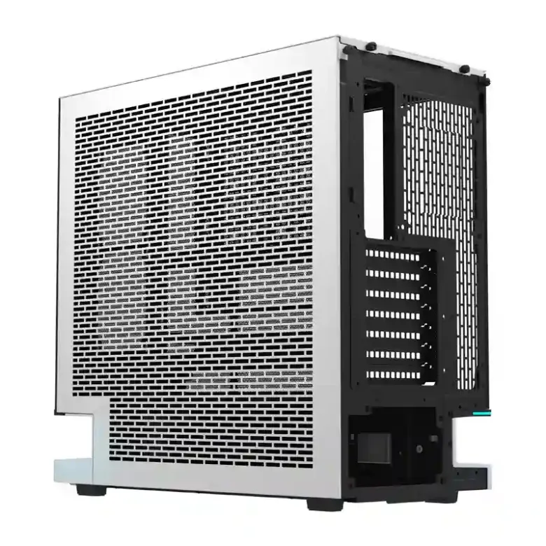 DarkFlash F1 ATX számítógép-ház + 6 ventilátor (fehér)