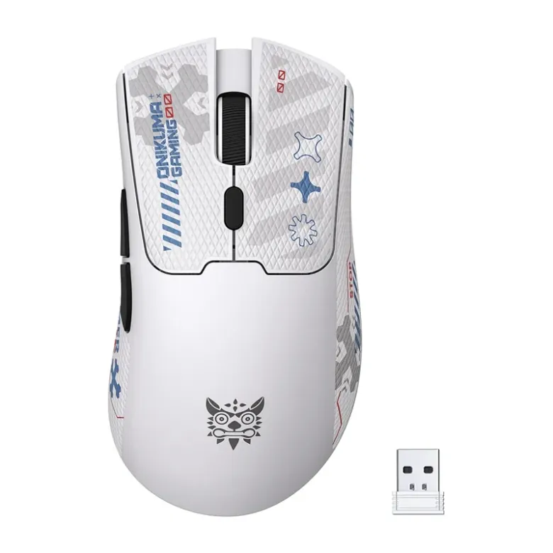 ONIKUMA DM01 vezeték nélküli egér (fehér)