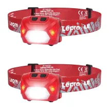 Headlamp LEPRO 320014-R-2 USB 2pcs Headlamp LEPRO 320014-R-2 USB 2pcs