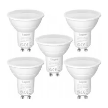 LED bulb LEPRO 200057-DW-EU-5 GU10 4.5W (50W) 345lm 5000K 100° 5pcs LED bulb LEPRO 200057-DW-EU-5 GU10 4.5W (50W) 345lm 5000K 100° 5pcs