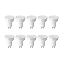 LED bulb LEPRO 200081-WW-EU-10 GU10 4.5W (50W) 345lm 2700K 100° 10pcs LED bulb LEPRO 200081-WW-EU-10 GU10 4.5W (50W) 345lm 2700K 100° 10pcs