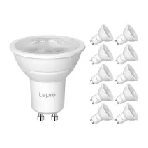 LED bulb LEPRO 200084-WW-EU-10 GU10 dimmable 4.5W 345lm 2700K 38° 10pcs