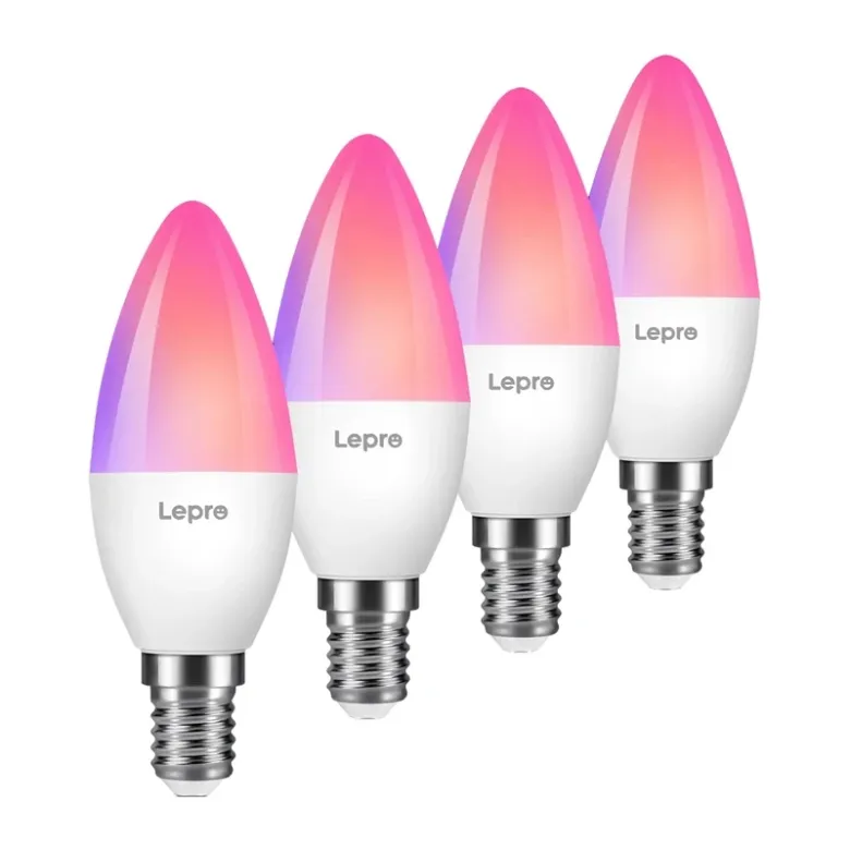 LED bulb LEPRO BC1-EU-4 C37 RGBCW Wi-Fi