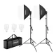 Softbox világító készlet 10102773 700 W, 3 db