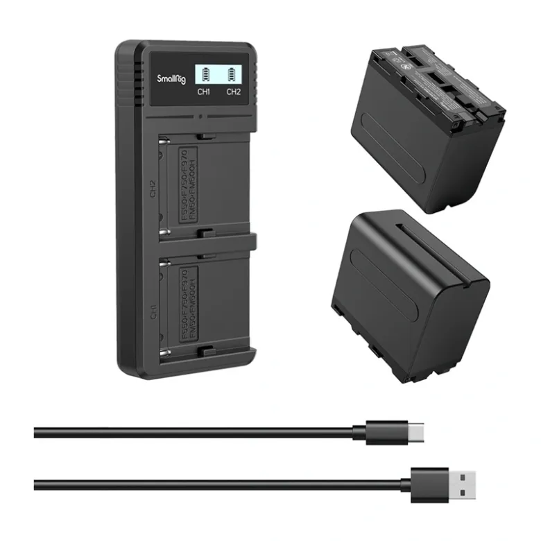 SMALLRIG NP-F970 akkumulátortöltő