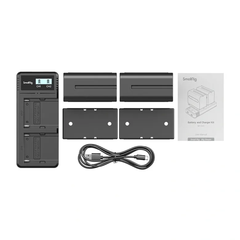 SMALLRIG NP-F970 akkumulátortöltő
