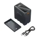 SMALLRIG NP-F970 kameratöltő (fekete) SMALLRIG NP-F970 kameratöltő (fekete)