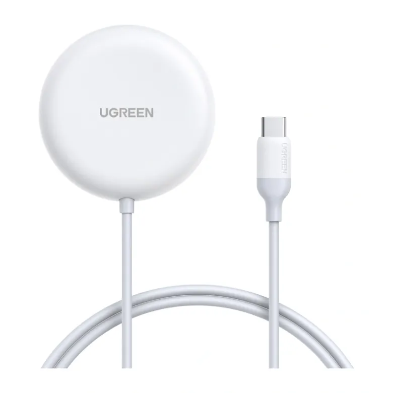UGREEN W750 25 W-os mágneses vezeték nélküli töltő (fehér)