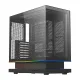 DarkFlash F1 számítógép-ház +6 ventilátor (fekete)