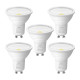 LEPRO 200086-DW GU10 LED-izzó 5 db