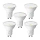LEPRO 200086-NW GU10 LED-izzó 5 db