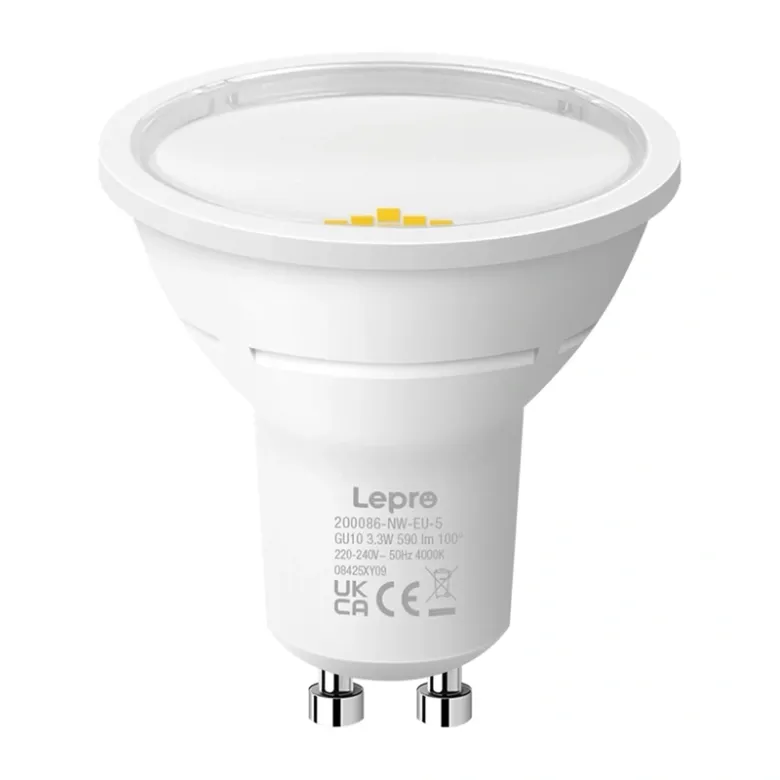 LEPRO 200086-NW GU10 LED-izzó 5 db