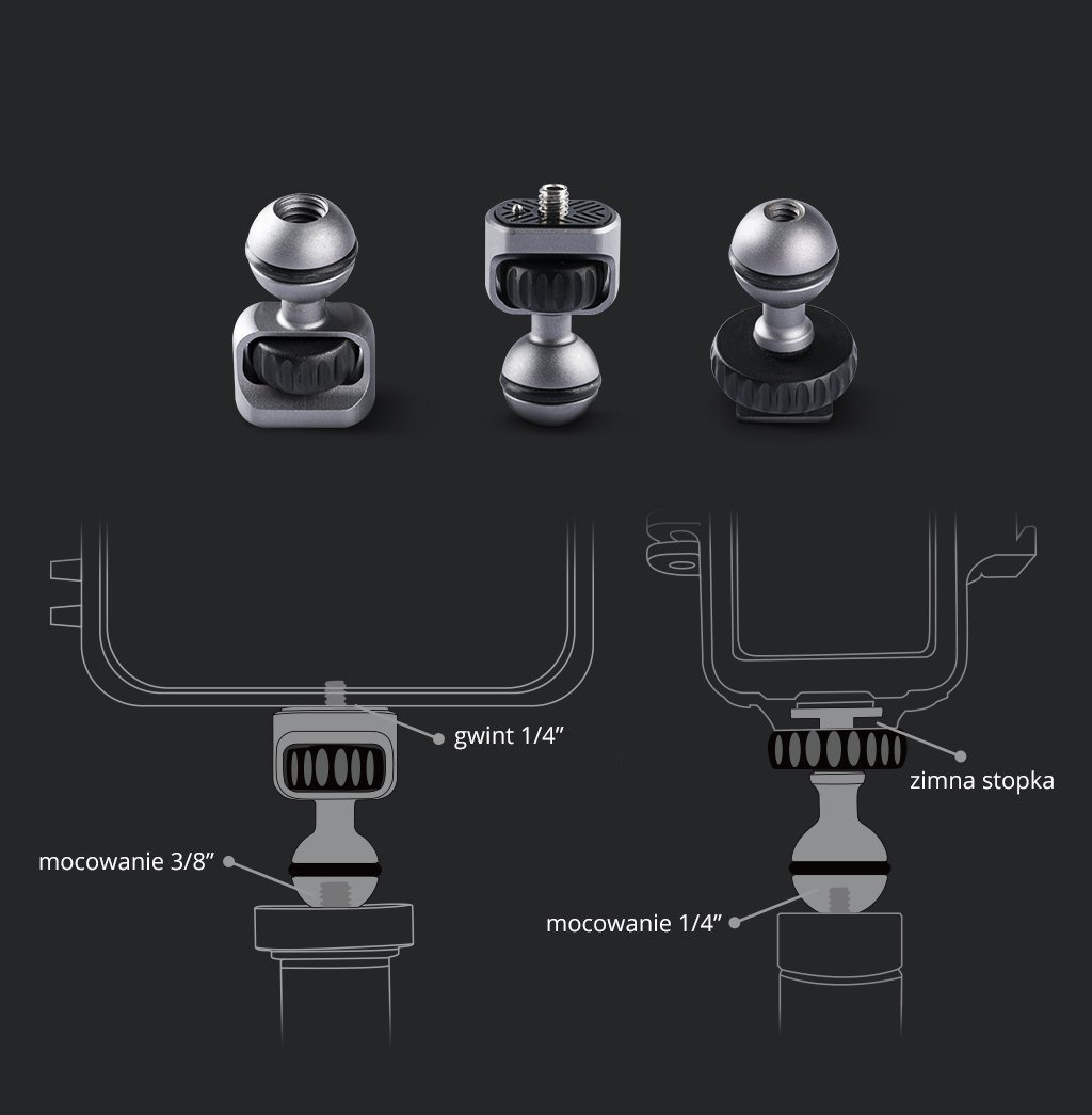 PGYTECH Magic Arm méretek