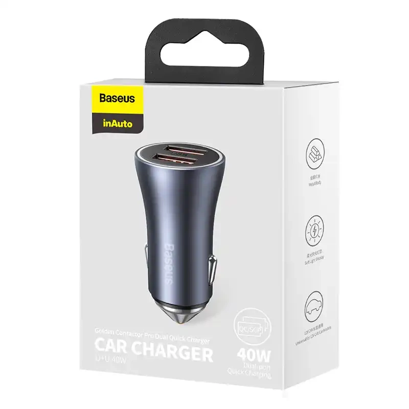 Baseus Golden Contactor Pro autós töltő összefoglaló