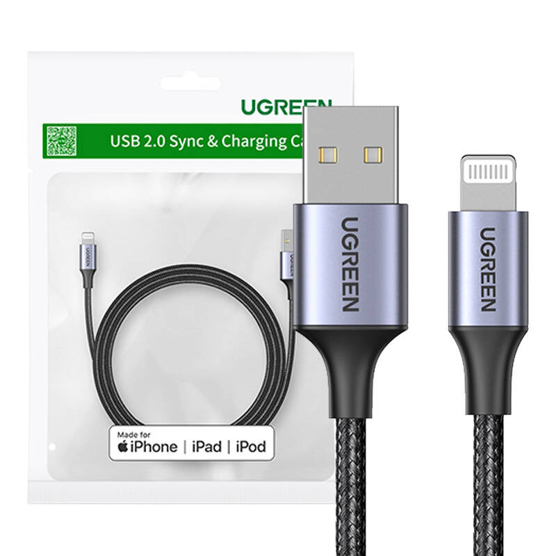 UGREEN US199 Lightning - USB kábel kép